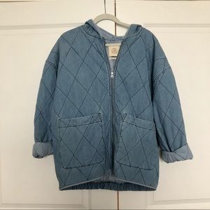 Urban outfitters quilted jacket